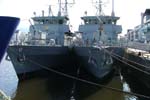 German Navy Minesweepers M1058 Fulda and M1060 Weiden